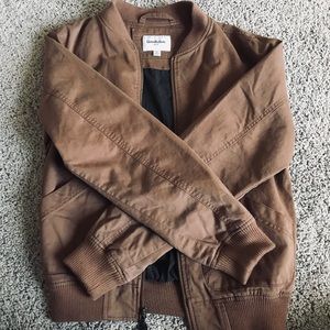 Brown Bomber Jacket